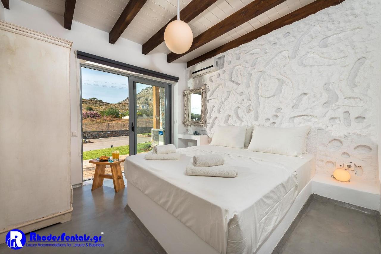 Lindos Seastone Villas Lardos Exteriör bild
