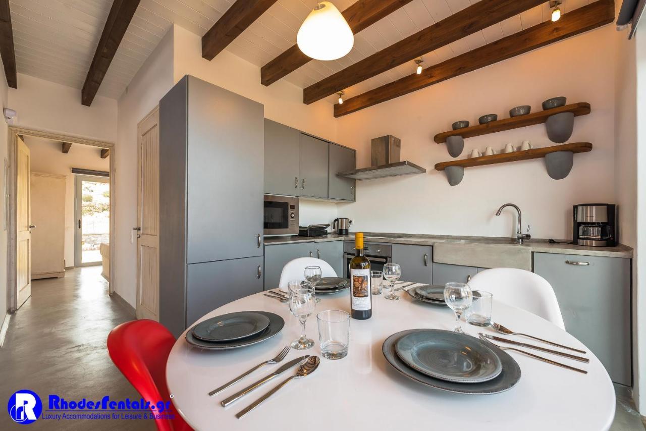 Lindos Seastone Villas Lardos Exteriör bild