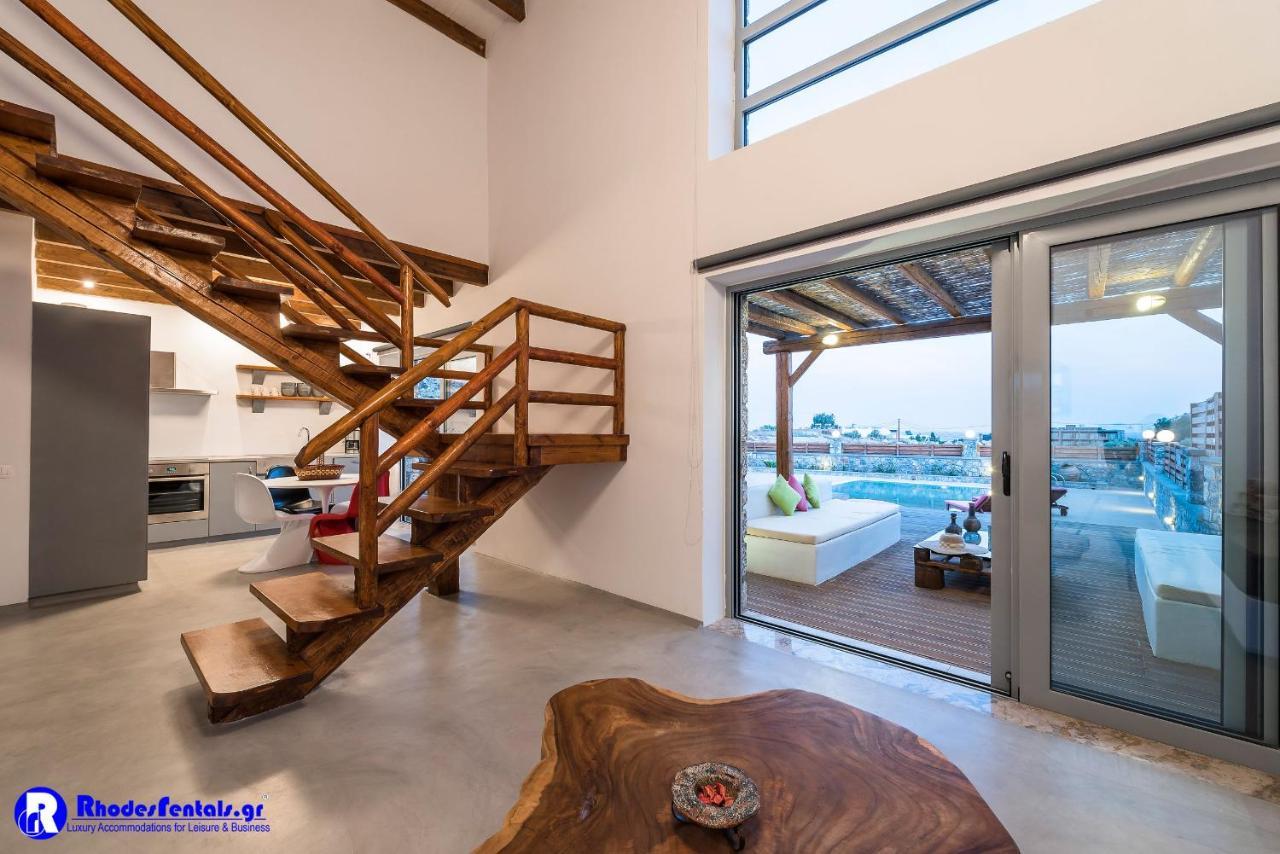 Lindos Seastone Villas Lardos Exteriör bild