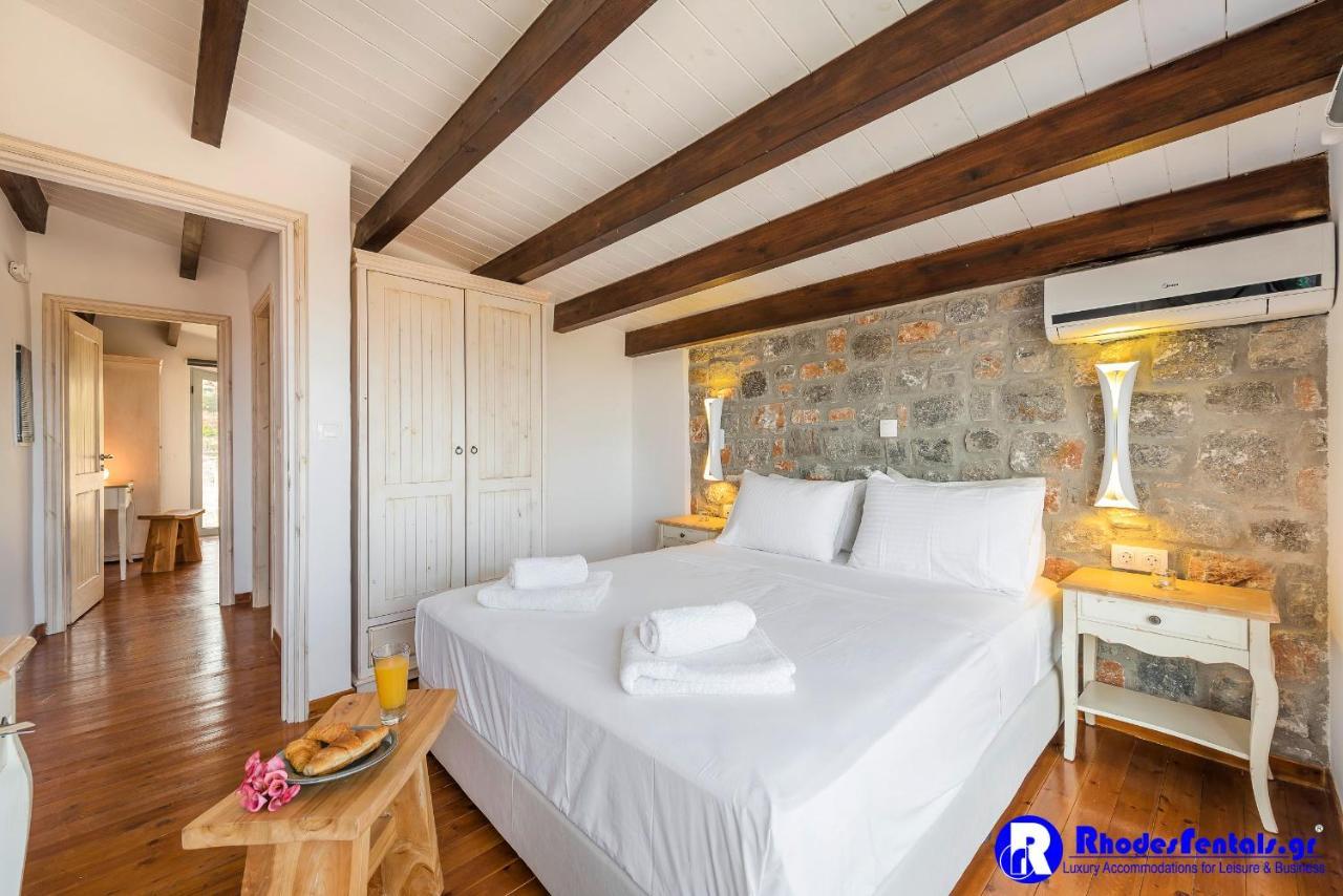 Lindos Seastone Villas Lardos Exteriör bild