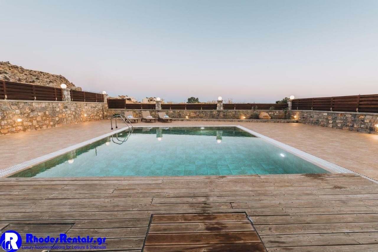 Lindos Seastone Villas Lardos Exteriör bild