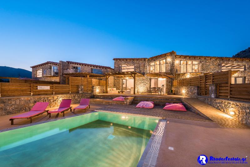 Lindos Seastone Villas Lardos Exteriör bild